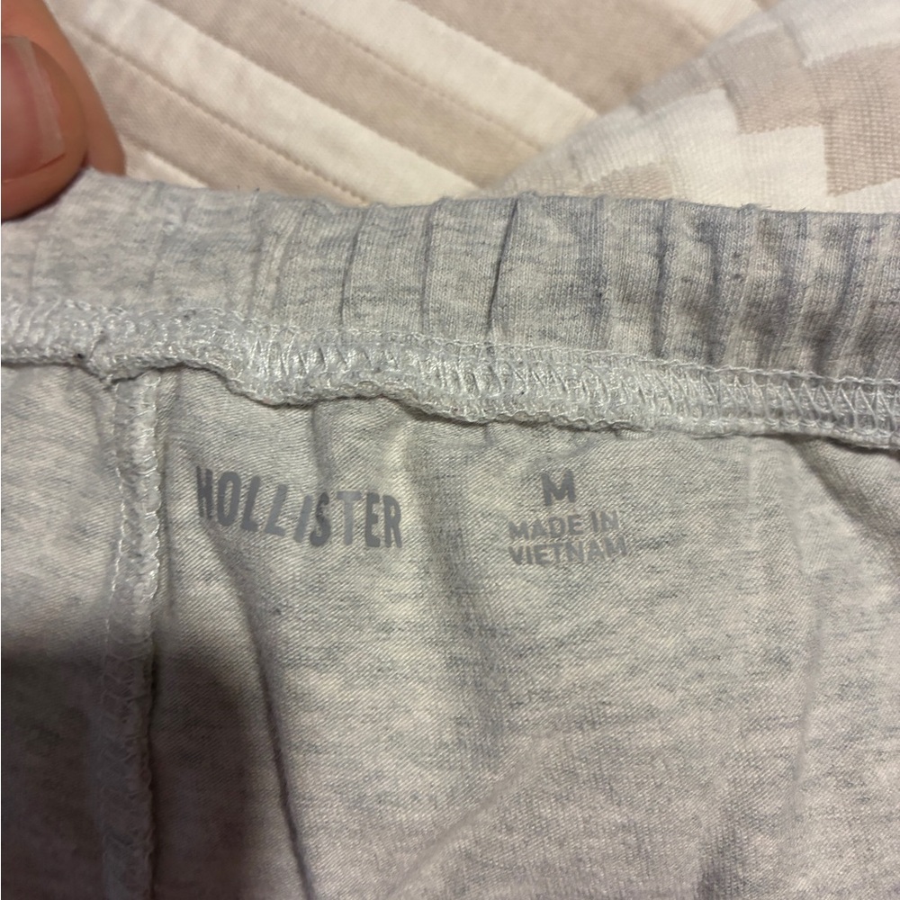 Striped And Solid Lounge Pants Set - image 5